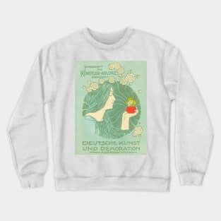 Deutsche Kunst und Dekoration (1899) Crewneck Sweatshirt